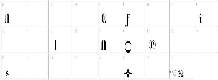 Uppercase characters