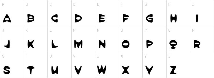 Uppercase characters