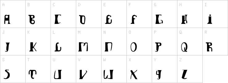 Uppercase characters