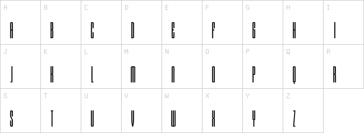 Uppercase characters