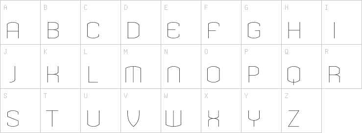 Uppercase characters