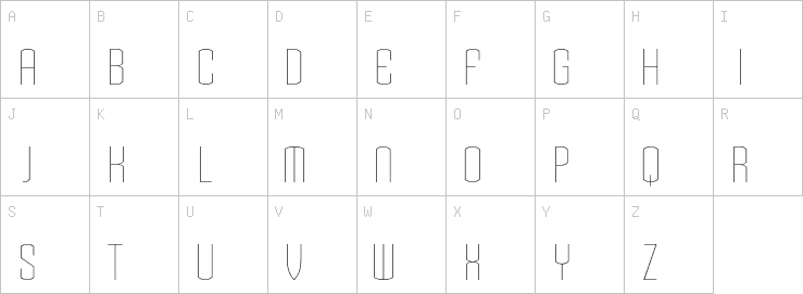 Uppercase characters