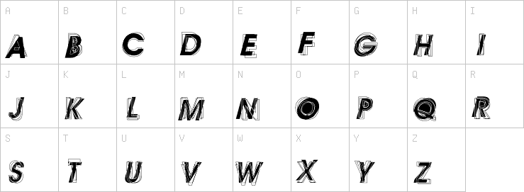 Uppercase characters