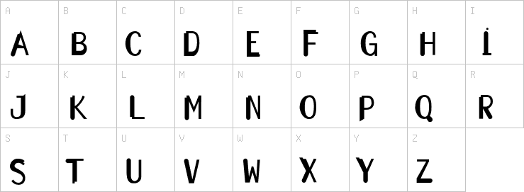 Uppercase characters