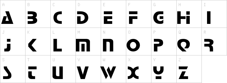 Uppercase characters