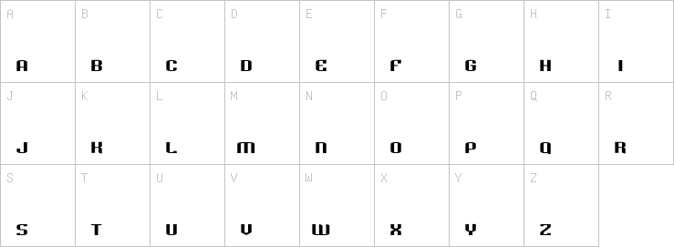 Uppercase characters