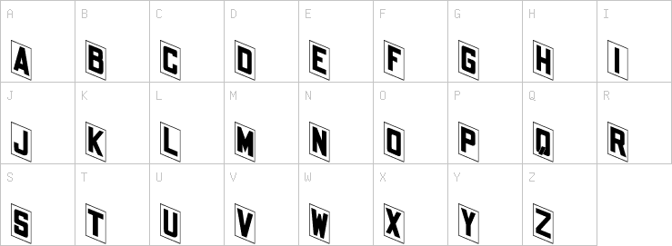 Uppercase characters