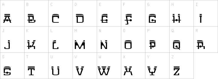Uppercase characters