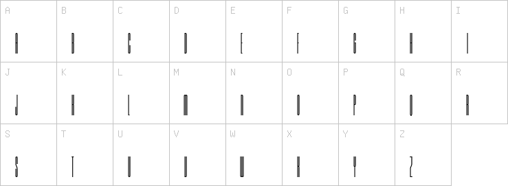 Uppercase characters