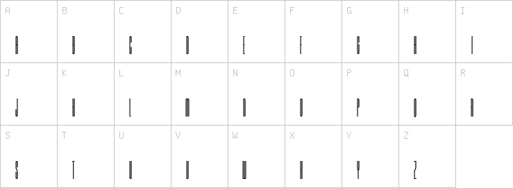 Uppercase characters