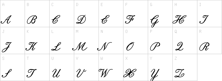 Uppercase characters