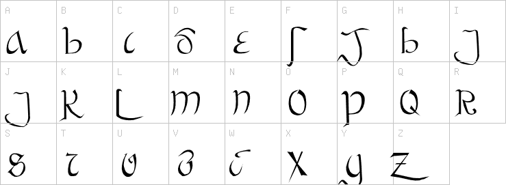Uppercase characters