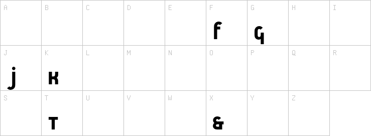 Uppercase characters