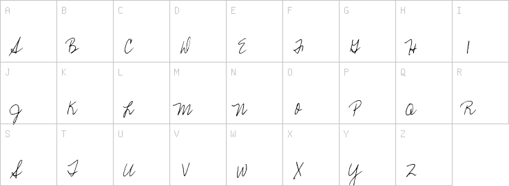 Uppercase characters