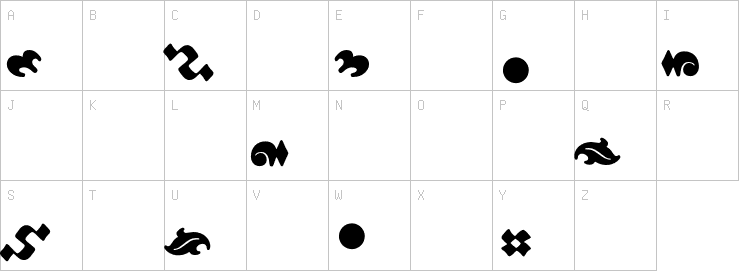 Uppercase characters