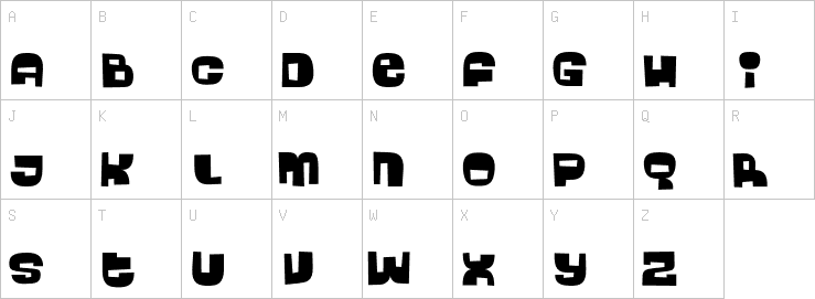Uppercase characters