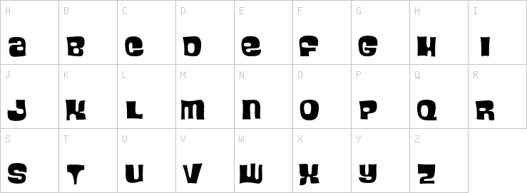 Uppercase characters