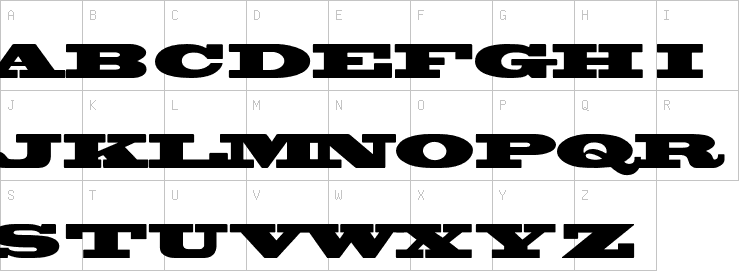 Uppercase characters