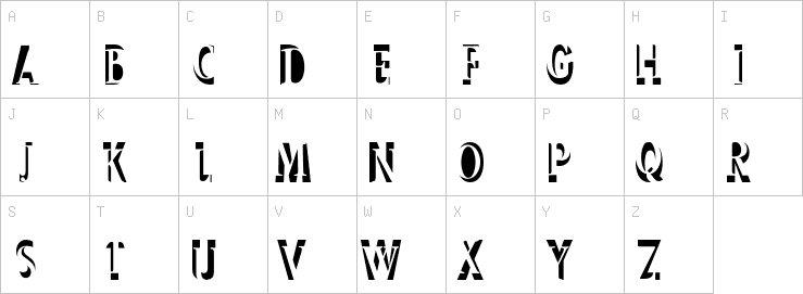 Uppercase characters