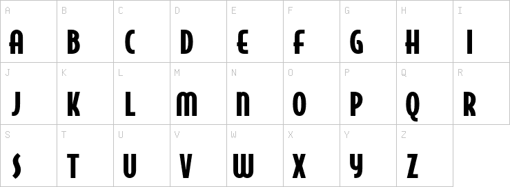 Uppercase characters