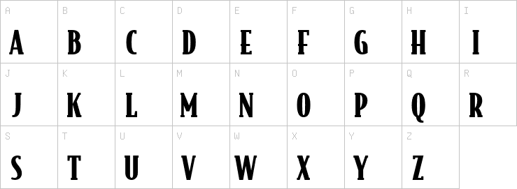 Uppercase characters