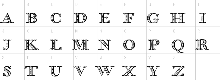Uppercase characters