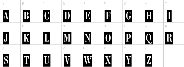 Uppercase characters