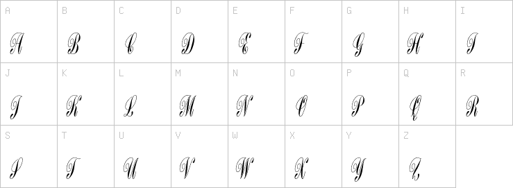Uppercase characters