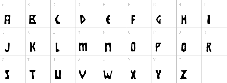Uppercase characters
