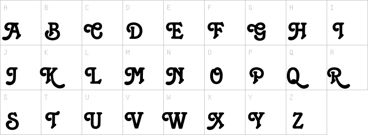 Uppercase characters