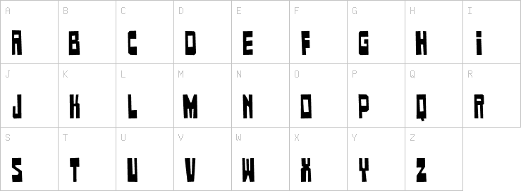 Uppercase characters