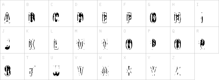 Uppercase characters