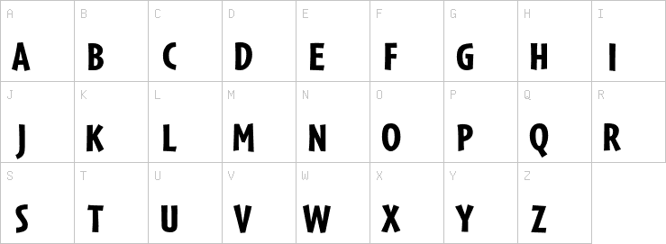 Uppercase characters