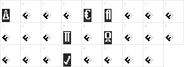 Uppercase characters
