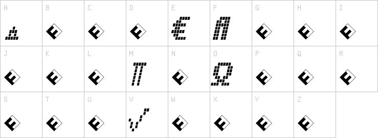Uppercase characters