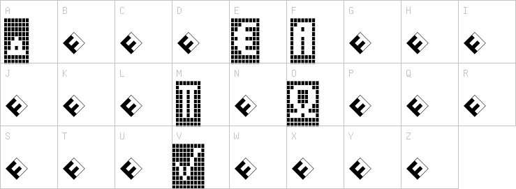 Uppercase characters