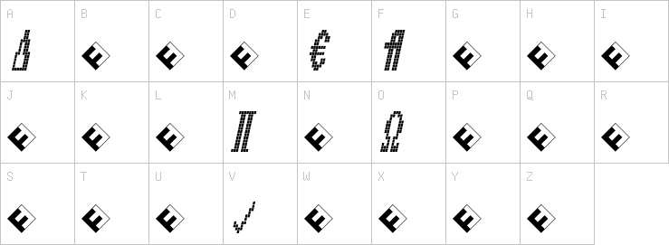 Uppercase characters