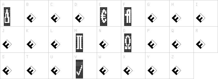 Uppercase characters