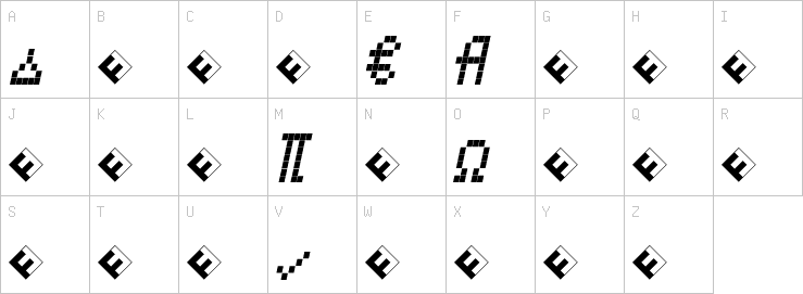Uppercase characters