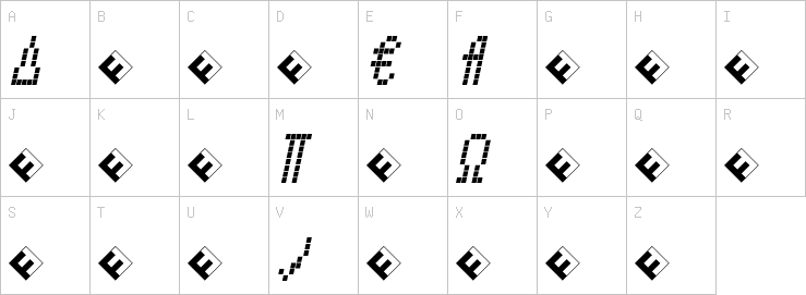 Uppercase characters