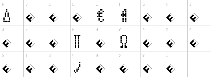 Uppercase characters
