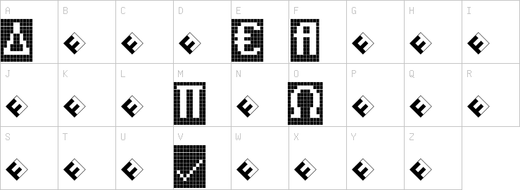 Uppercase characters