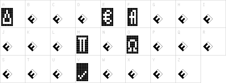 Uppercase characters