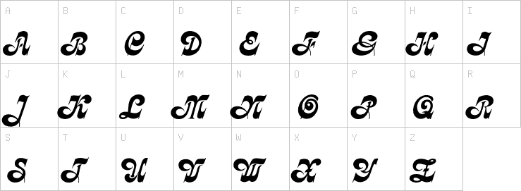 Uppercase characters