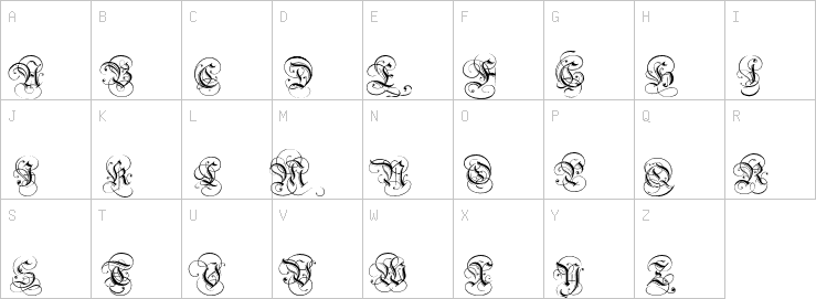 Uppercase characters