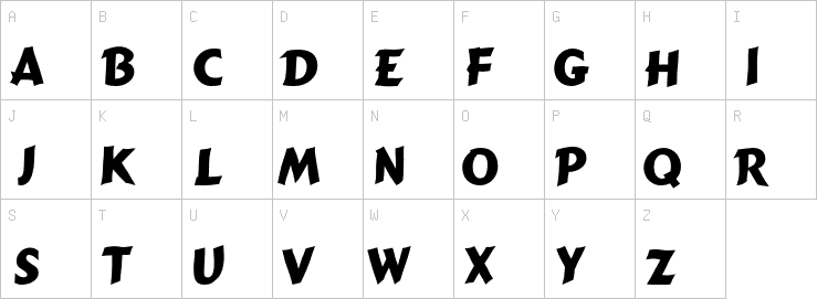 Uppercase characters
