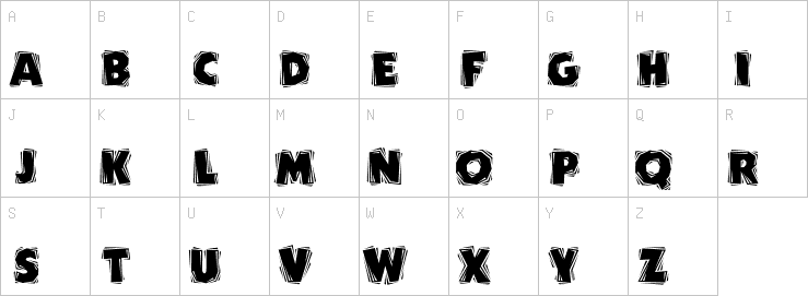 Uppercase characters