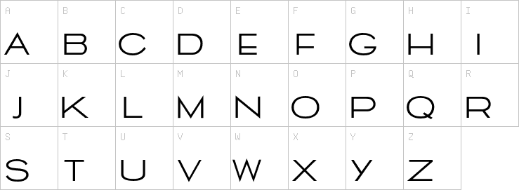 Uppercase characters