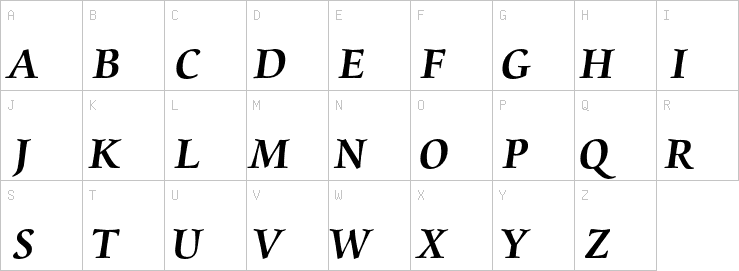 Uppercase characters