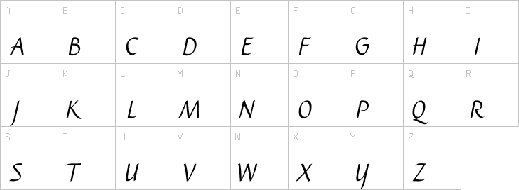 Uppercase characters